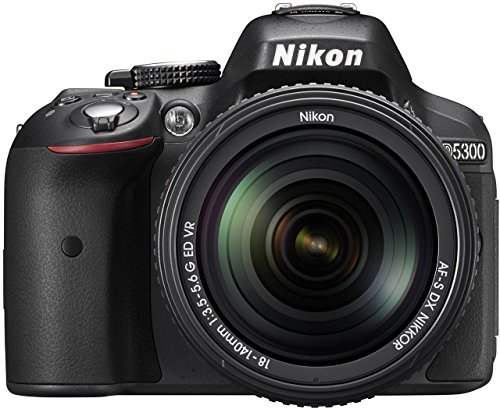 Nikon D5300 (24.2MP Digital SLR Camera with AF-P 18-55mm Lens)